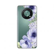 Futrola Silikonska Print Skin za Huawei Nova Y90 Blue Roses