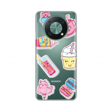 Futrola Silikonska Print Skin za Huawei Nova Y90 Ice cream