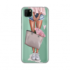 Futrola Silikonska Print Skin za Huawei Y5p/Honor 9S Shopping Girl