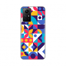 Futrola Silikonska Print Skin za Xiaomi Redmi Note 12S (EU) Colorful Mosaic