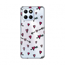 Futrola Silikonska Print za Honor X6 Heart Pattern