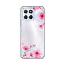 Futrola Silikonska Print za Honor X6 Rose flowers