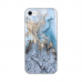 Futrola Silikonska Print za iPhone 7/8/SE (2020) Blue Gold Marble