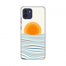 Futrola Silikonska Print za Samsung A035G Galaxy A03 Sunset