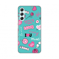 Futrola Silikonska Print za Samsung A346B Galaxy A34 5G Love