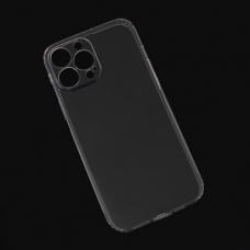 Futrola silikonska Ultra Thin with pluggy za iPhone 13 Pro Max 6.7 transparent
