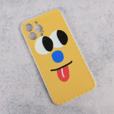 Futrola Smile face za iPhone 12 Pro Max 6.7 zuta Futrola Smile face za iPhone 12 Pro Max 6.7 zuta