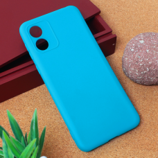 Futrola Teracell Giulietta za Motorola Moto E13 mat svetlo plava