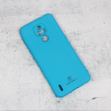 Futrola Teracell Giulietta za Motorola Moto E7 mat svetlo plava