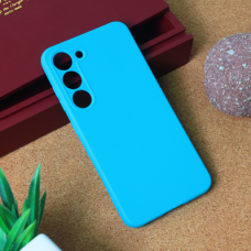 Futrola Teracell Giulietta za Samsung S911B Galaxy S23 mat svetlo plava