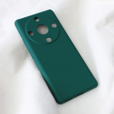 Futrola Teracell Soft Velvet za Honor Magic 5 Lite tamno zelena