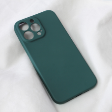 Futrola Teracell Soft Velvet za iPhone 14 Pro Max 6.7 tamno zelena