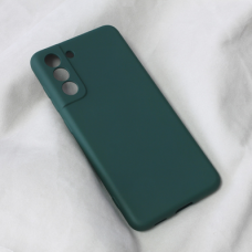 Futrola Teracell Soft Velvet za Samsung G990 Galaxy S21 FE tamno zelena