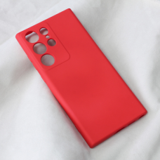 Futrola Teracell Soft Velvet za Samsung S918B Galaxy S23 Ultra crvena