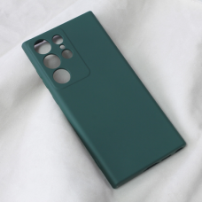 Futrola Teracell Soft Velvet za Samsung S918B Galaxy S23 Ultra tamno zelena