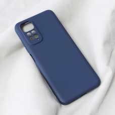 Futrola Teracell Soft Velvet za Xiaomi Redmi Note 11/Note 11S tamno plava