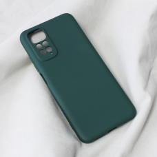 Futrola Teracell Soft Velvet za Xiaomi Redmi Note 11/Note 11S tamno zelena