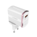 Kucni punjac LDNIO A1302Q Quick Charge 3.0 2.4A sa type C kablom beli Kucni punjac LDNIO A1302Q Quick Charge 3.0 2.4A sa type C kablom beli