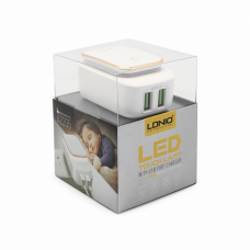 Kucni punjac LDNIO A2205 2xUSB 5V 2.4A sa type C kablom beli Kucni punjac LDNIO A2205 2xUSB 5V 2.4A sa type C kablom beli