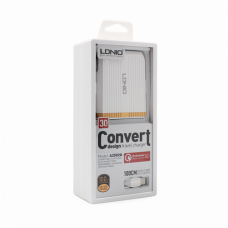 Kucni punjac LDNIO A2502Q Quick Charge 3.0 2xUSB 5V 2.4A sa type C kablom beli Kucni punjac LDNIO A2502Q Quick Charge 3.0 2xUSB 5V 2.4A sa type C kablom beli