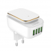 Kucni punjac LDNIO A4405 4xUSB 5V 4.4A sa type C kablom beli Kucni punjac LDNIO A4405 4xUSB 5V 4.4A sa type C kablom beli