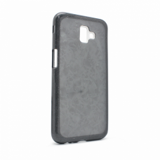 Futrola Crystal cut za Samsung J610FN Galaxy J6 Plus crna Futrola Crystal cut za Samsung J610FN Galaxy J6 Plus crna