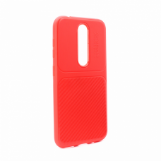 Futrola Elegant Carbon za Nokia 4.2 crvena Futrola Elegant Carbon za Nokia 4.2 crvena