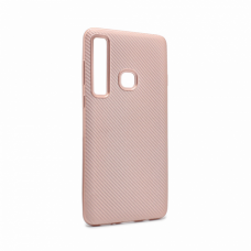 Futrola Luo Carbon fiber za Samsung A920F Galaxy A9 2018 roze