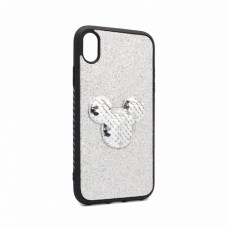 Futrola Shiny mouse za iPhone XR srebrna type 1