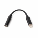 Adapter za slusalice iP-1 iPhone lightning na 3.5mm crni Adapter za slusalice iP-1 iPhone lightning na 3.5mm crni