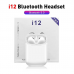 Bluetooth slusalice Airpods i12 TWS bele HQ Bluetooth slusalice Airpods i12 TWS bele HQ
