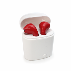 Bluetooth slusalice Airpods i7s TWS crvene Bluetooth slusalice Airpods i7s TWS crvene