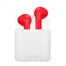 Bluetooth slusalice Airpods i7s TWS crvene HQ Bluetooth slusalice Airpods i7s TWS crvene HQ