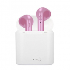 Bluetooth slusalice Airpods i7s TWS roze HQ Bluetooth slusalice Airpods i7s TWS roze HQ