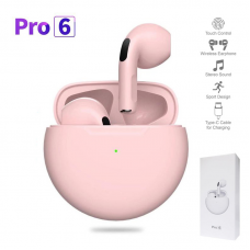 Bluetooth slusalice Airpods Pro6 roze HQ Bluetooth slusalice Airpods Pro6 roze HQ