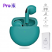 Bluetooth slusalice Airpods Pro6 zelene HQ Bluetooth slusalice Airpods Pro6 zelene HQ