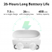 Bluetooth slusalice QCY T17 bele Bluetooth slusalice QCY T17 bele