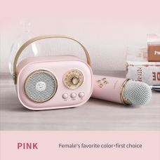 Bluetooth zvucnik sa mikrofonom c20plus roze Bluetooth zvucnik sa mikrofonom c20plus roze