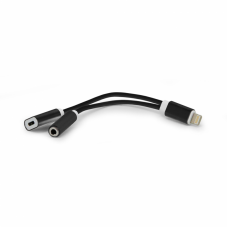 Iphone lightning adapter za slusalice i punjenje crni Iphone lightning adapter za slusalice i punjenje crni