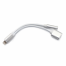 Iphone lightning adapter za slusalice i punjenje srebrni Iphone lightning adapter za slusalice i punjenje srebrni