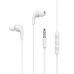 Slusalice REMAX Wired RW-108 3.5 mm bele Slusalice REMAX Wired RW-108 3.5 mm bele