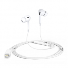 Slusalice sa adapterom za punjenje JH-015 za iPhone lightning bele HQ
