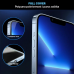 Zastitno Staklo Tempered glass 2.5D dust free Box za iPhone 13 Pro Max/14 Plus 6.7 crni