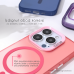 Futrola Magsafe Clear za Samsung A556B Galaxy A55 5G roze