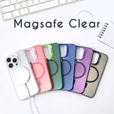 Futrola Magsafe Clear za Samsung A556B Galaxy A55 5G roze Futrola Magsafe Clear za Samsung A556B Galaxy A55 5G roze