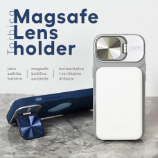 Futrola Magsafe Lens holder za iPhone 14 Pro 6.1 crna Futrola Magsafe Lens holder za iPhone 14 Pro 6.1 crna