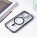 Futrola Magsafe transparent za iPhone 14 Pro 6.1 crna