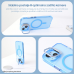 Futrola Magsafe transparent za iPhone 14 Pro 6.1 plava