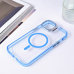 Futrola Magsafe transparent za iPhone 15 Plus 6.7 plava