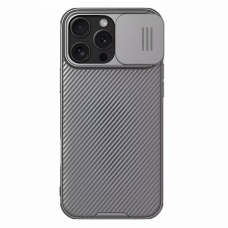 Futrola Nillkin CamShield Pro za iPhone 16 Pro 6.3 siva